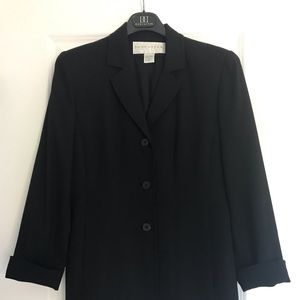 Vintage Doncaster - Black Wool Blazer 10P